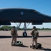 B-1B Lancers takeoff for conditioning flight