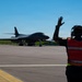 B-1B Lancers takeoff for conditioning flight