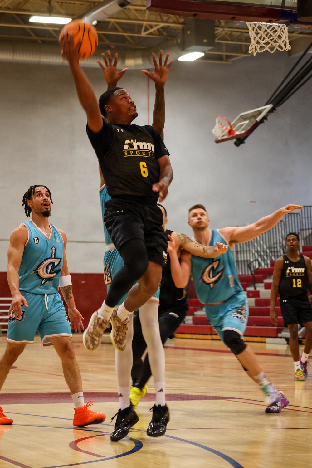 All-Army Basketball team strengthens community ties through competition