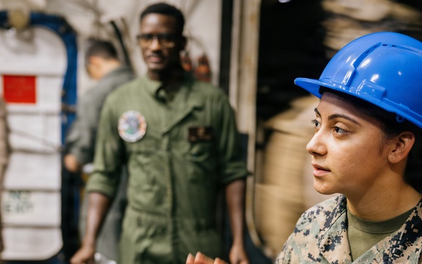 11th MEU Marines, Sailors Conduct Quick Reaction Force Drill