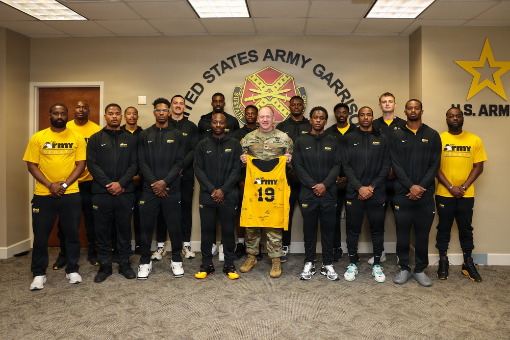 All-Army Basketball team strengthens community ties through competition