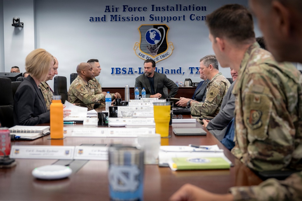 USecAF visits AFIMSC