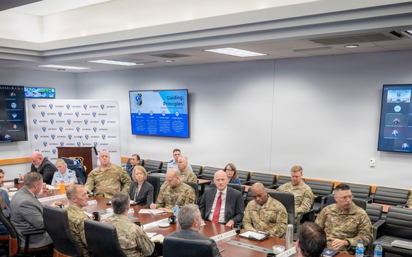 USecAF visits AFIMSC