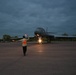 Airmen conduct Lancer hot-pit refuel