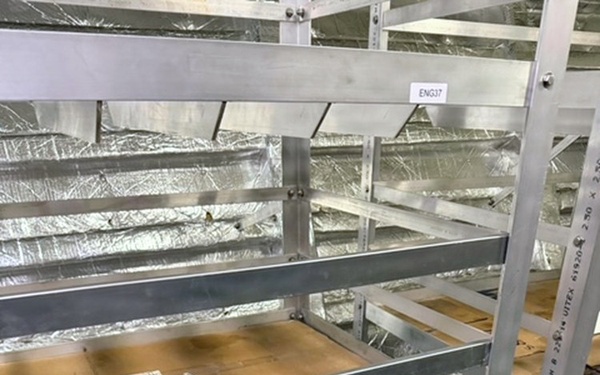 USS Beloit (LCS-29) engineering storeroom overhaul
