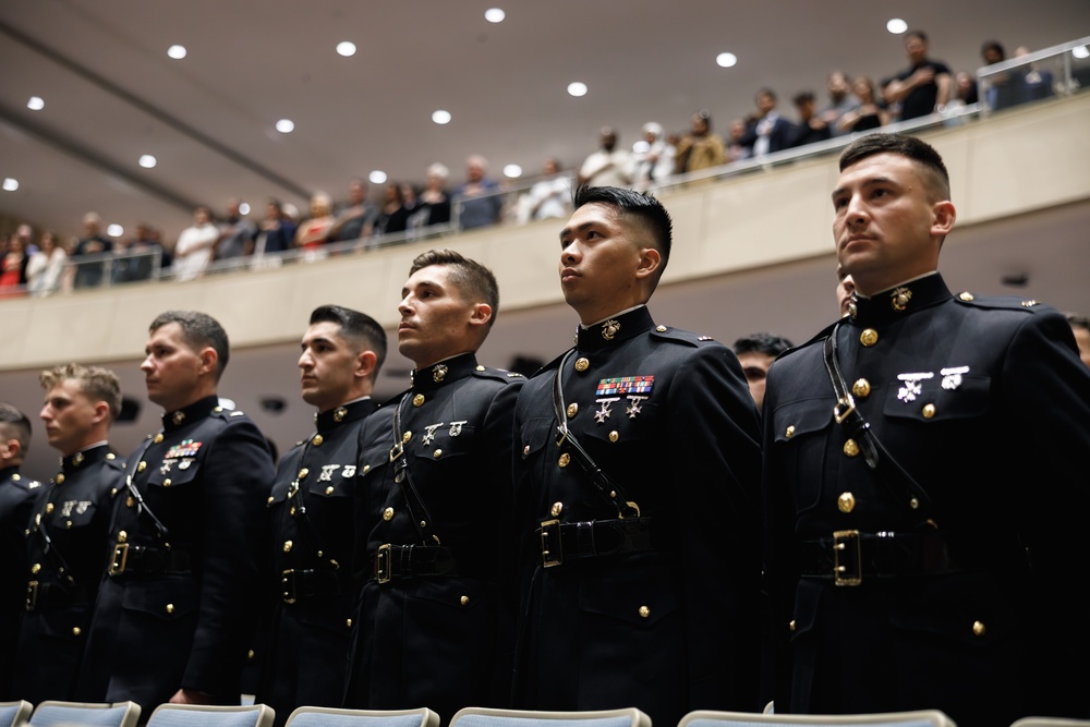BOC 1-26 Company A graduation ceremony