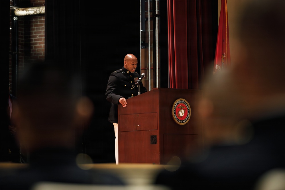 BOC 1-26 Company A graduation ceremony