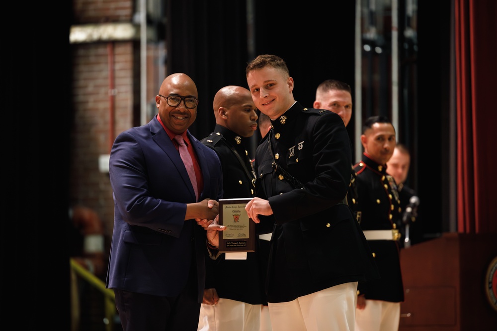 BOC 1-26 Company A graduation ceremony