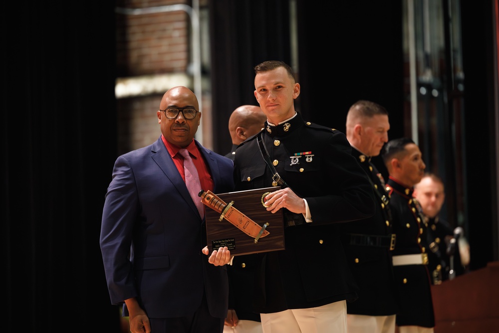 BOC 1-26 Company A graduation ceremony