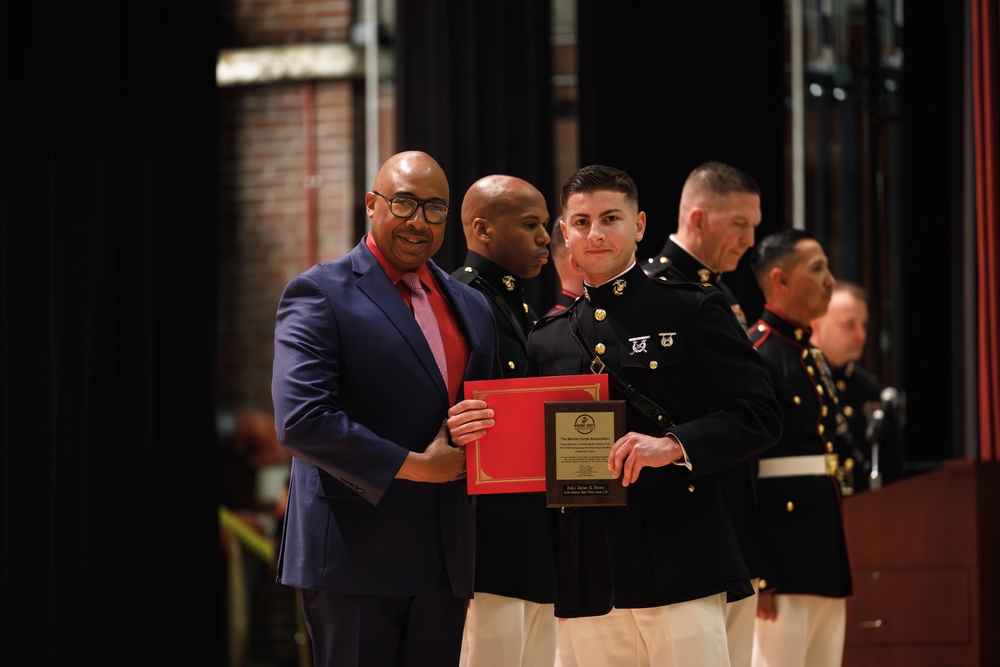 BOC 1-26 Company A graduation ceremony