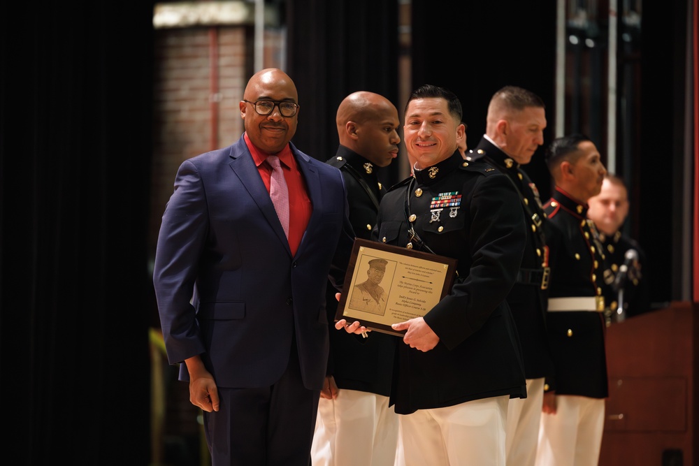BOC 1-26 Company A graduation ceremony