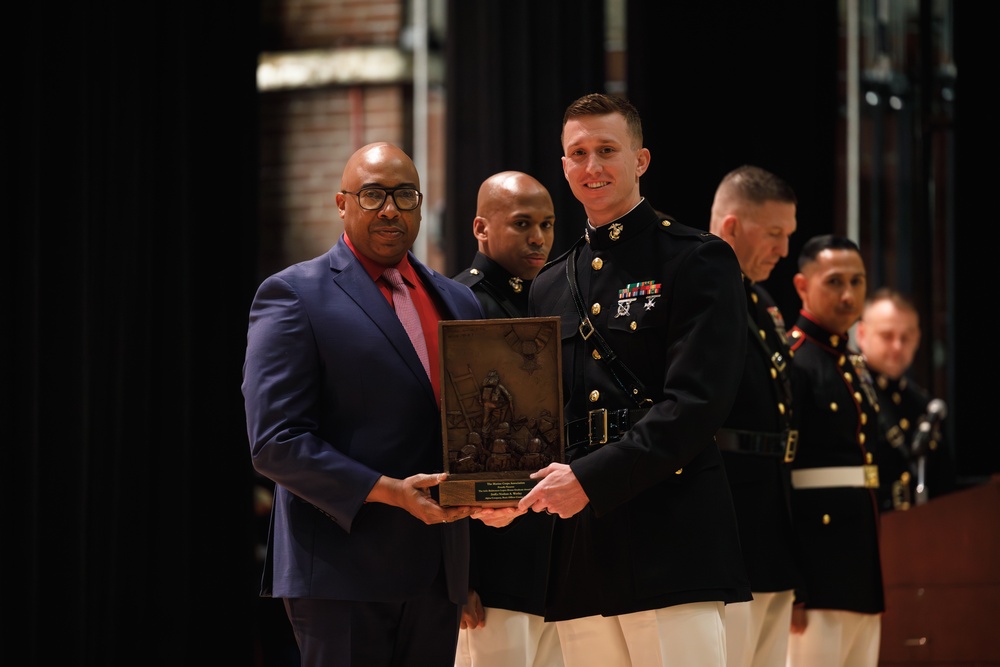 BOC 1-26 Company A graduation ceremony
