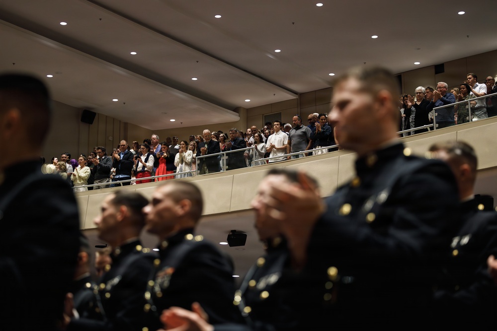 BOC 1-26 Company A graduation ceremony