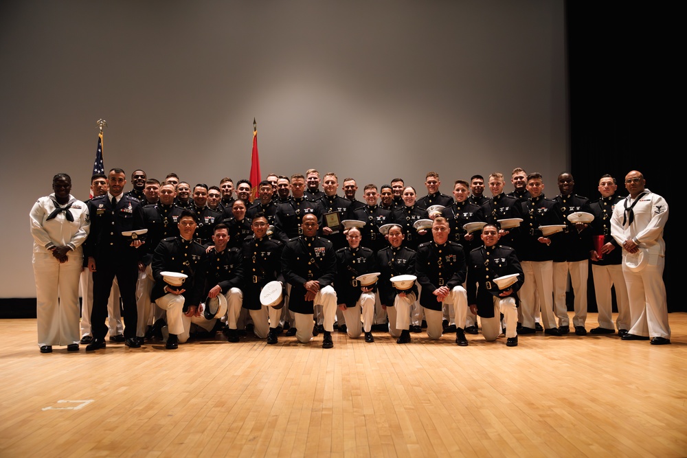 BOC 1-26 Company A graduation ceremony