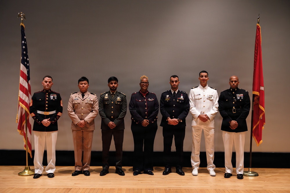 BOC 1-26 Company A graduation ceremony
