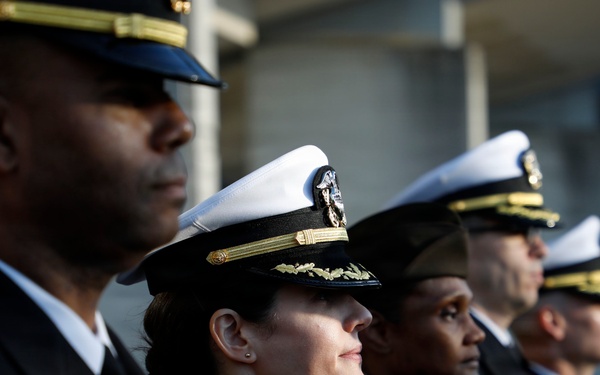 NMRC Conducts Fall Uniform Inspection