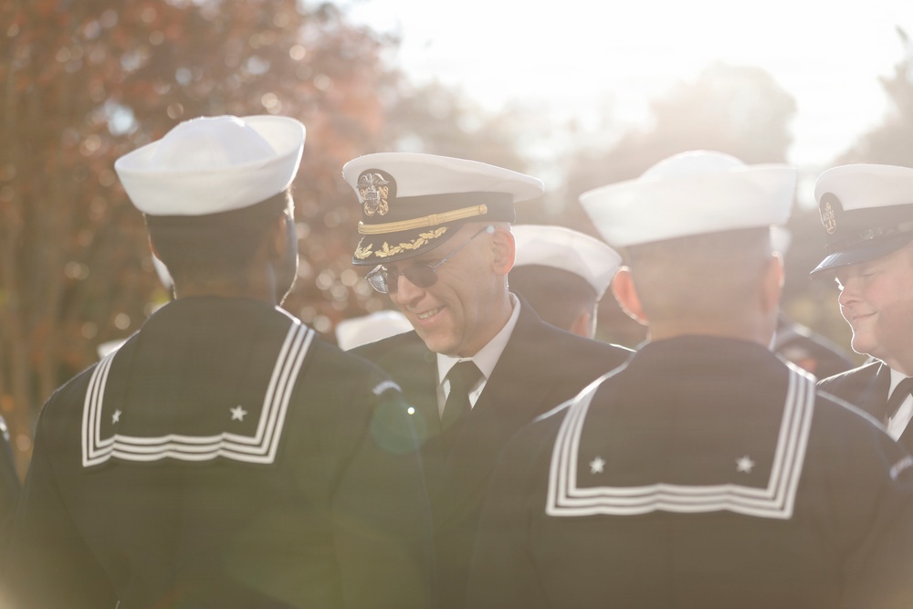 NMRC Conducts Fall Uniform Inspection