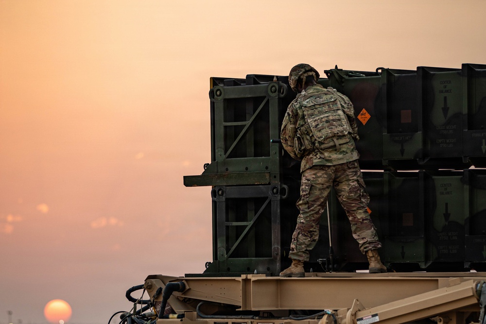 U.S. Army Soldiers Conduct Operations in the Middle East