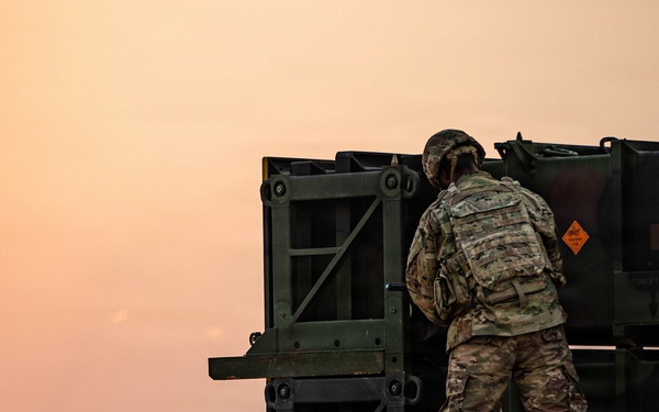 U.S. Army Soldiers Conduct Operations in the Middle East