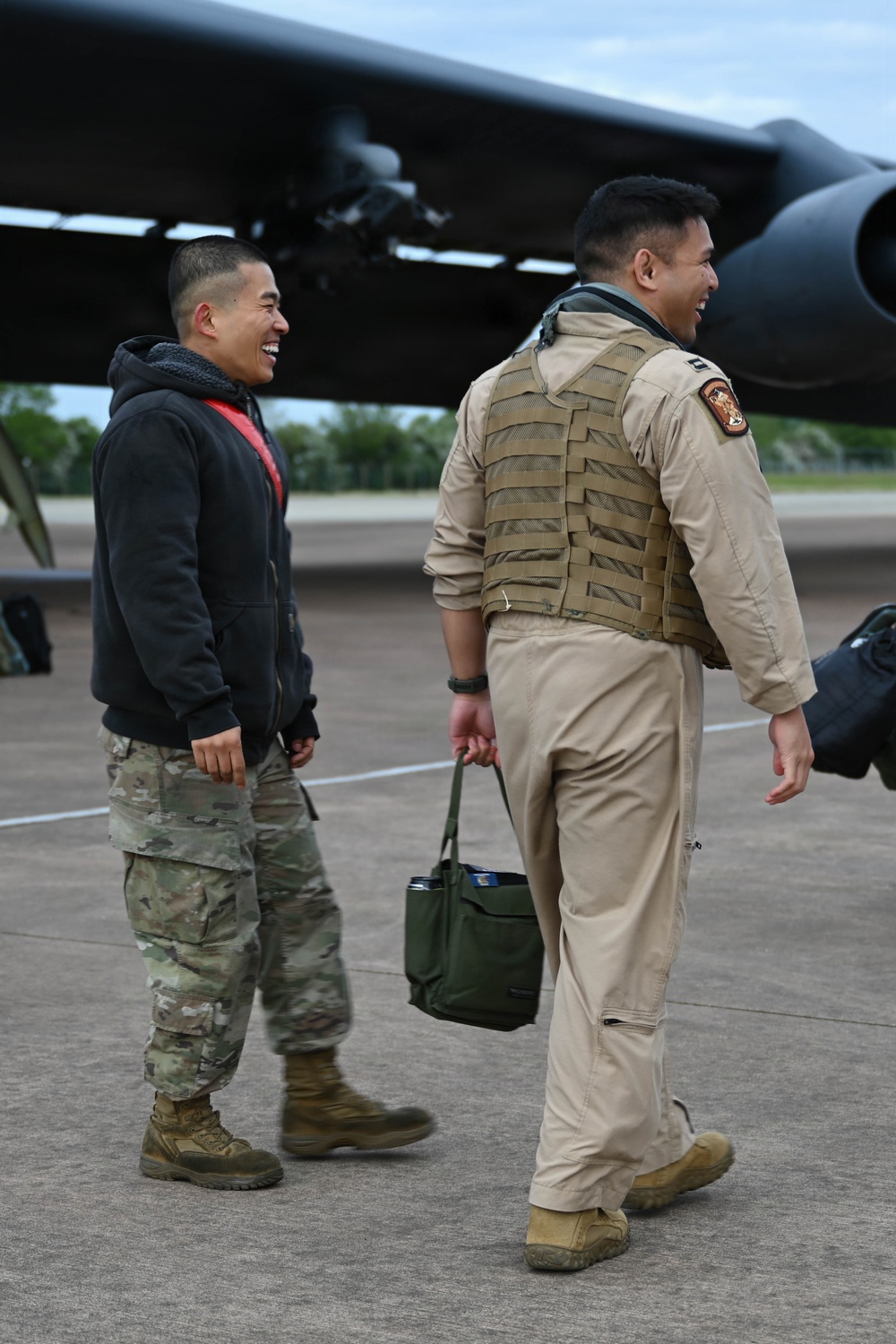 B-52 Stratofortress takes off for conditioning flight