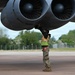 B-52 Stratofortress takes off for conditioning flight