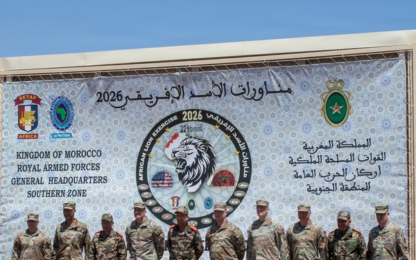 Distinguished visitors assess coalition readiness during African Lion 26