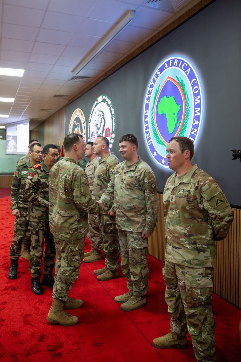 Distinguished visitors assess coalition readiness during African Lion 26