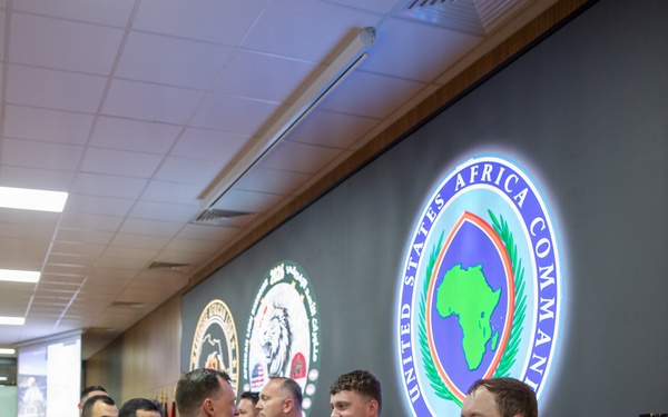 Distinguished visitors assess coalition readiness during African Lion 26