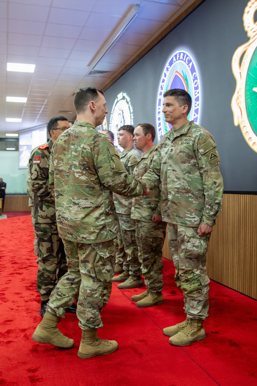 Distinguished visitors assess coalition readiness during African Lion 26