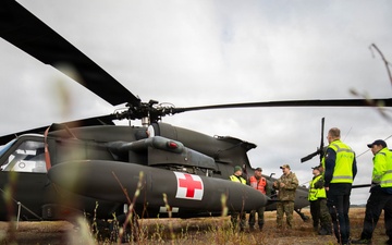 12CAB trains Finnish fire department on real world crash and rescue response