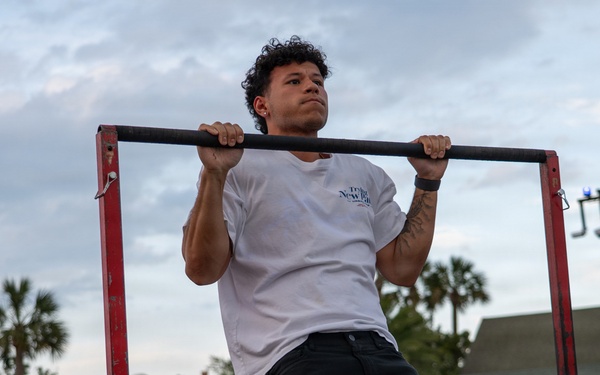 Testing Strength: RS Jacksonville Hosts Pull-Up Challenge at Shrimp Festival