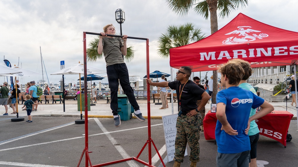 Testing Strength: RS Jacksonville Hosts Pull-Up Challenge at Shrimp Festival