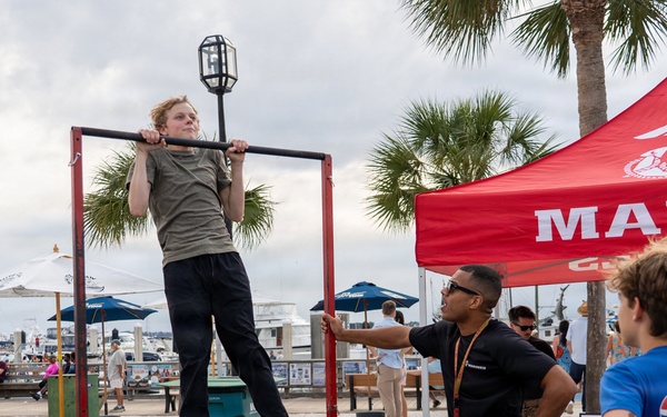 Testing Strength: RS Jacksonville Hosts Pull-Up Challenge at Shrimp Festival