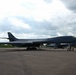Lancer Bomber lifts off for conditioning flight