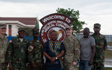 Michigan National Guard conducts partnership engagement with Armed Forces of Liberia chaplains, mortuary affairs specialists