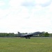 Lancer Bomber lifts off for conditioning flight