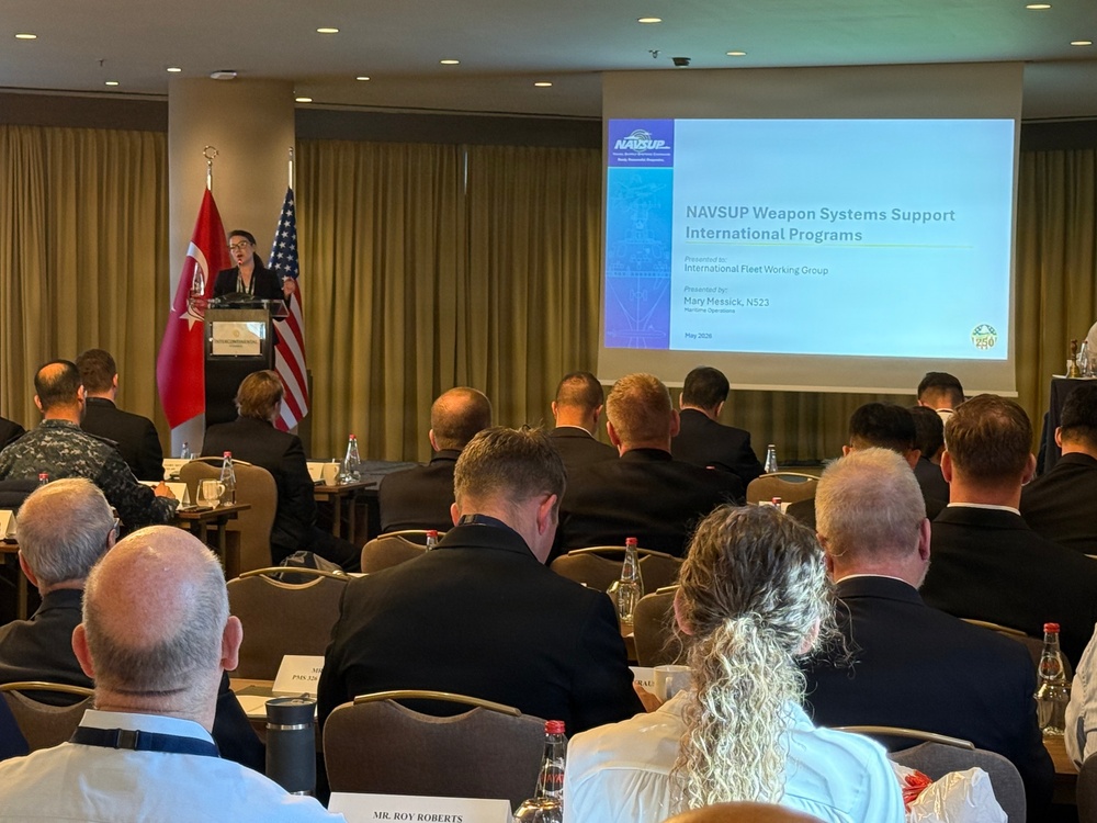 NAVSUP WSS, Turkish Navy Forge International Partnerships at Fleet Working Group in Istanbul