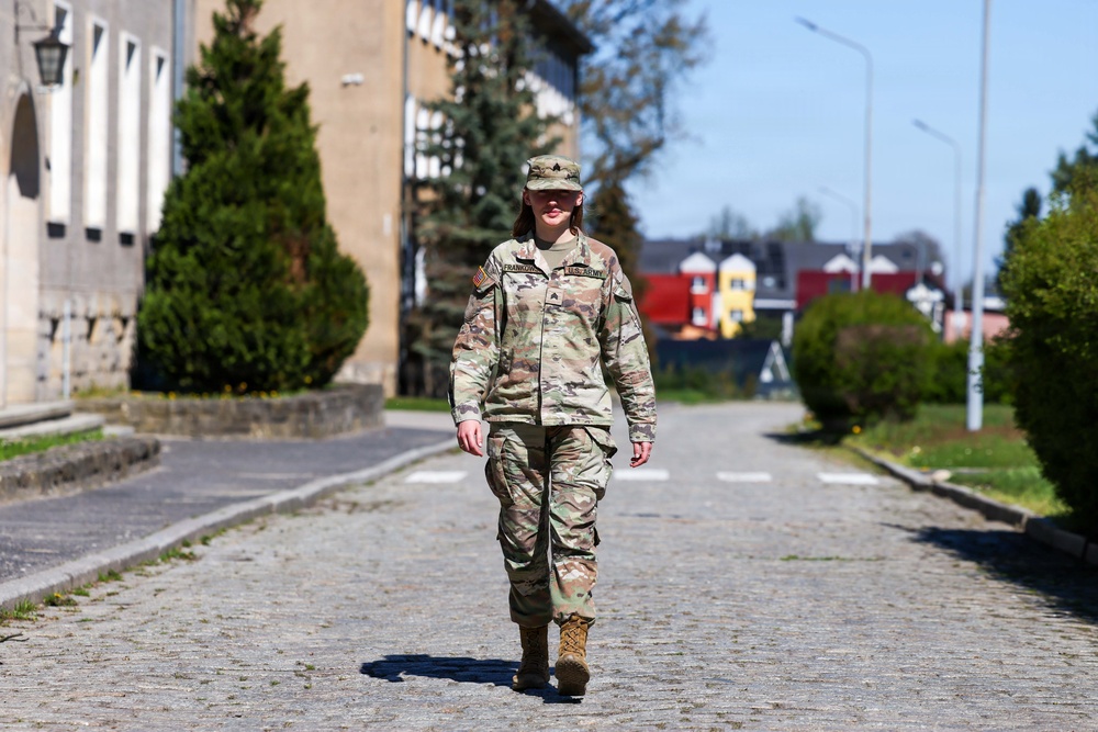 Soldier draws on heritage, training to assist civilians after crash in Poland