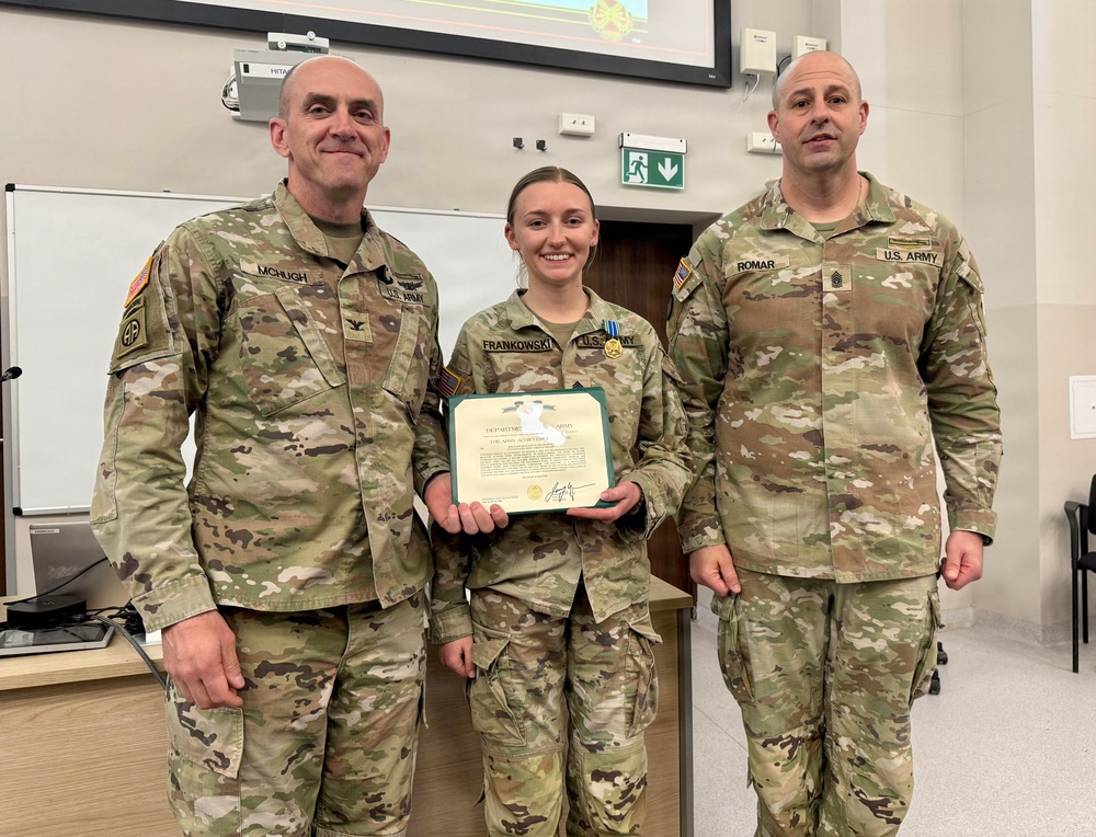 Soldier draws on heritage, training to assist civilians after crash in Poland