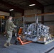Aerial Port Loading All-Terrain Forklift on AC-130J Ghostrider