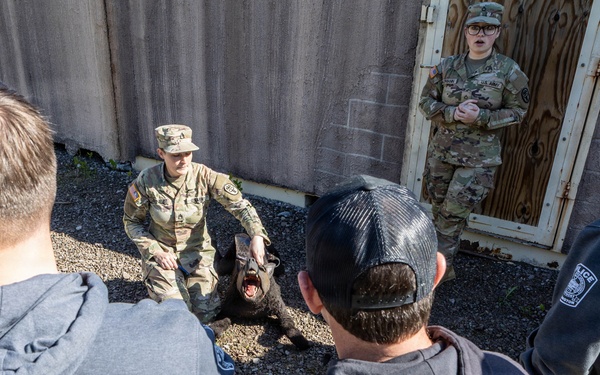 Fort Knox military working dog detachment facilitates joint training for local law enforcement