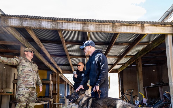 Fort Knox military working dog detachment facilitates joint training for local law enforcement