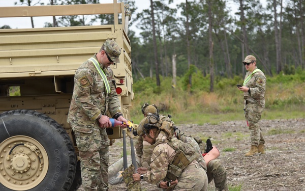 Under fire, ready to save lives