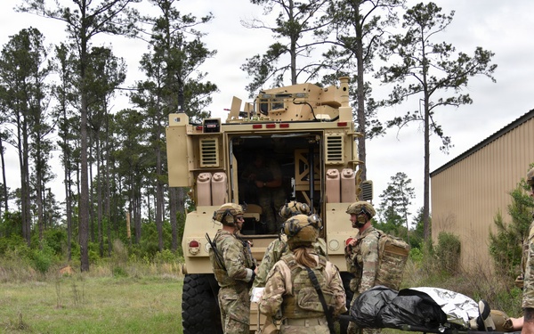 Under fire, ready to save lives