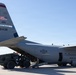Aerial Port Loading All-Terrain Forklift on C-130J Super Hercules