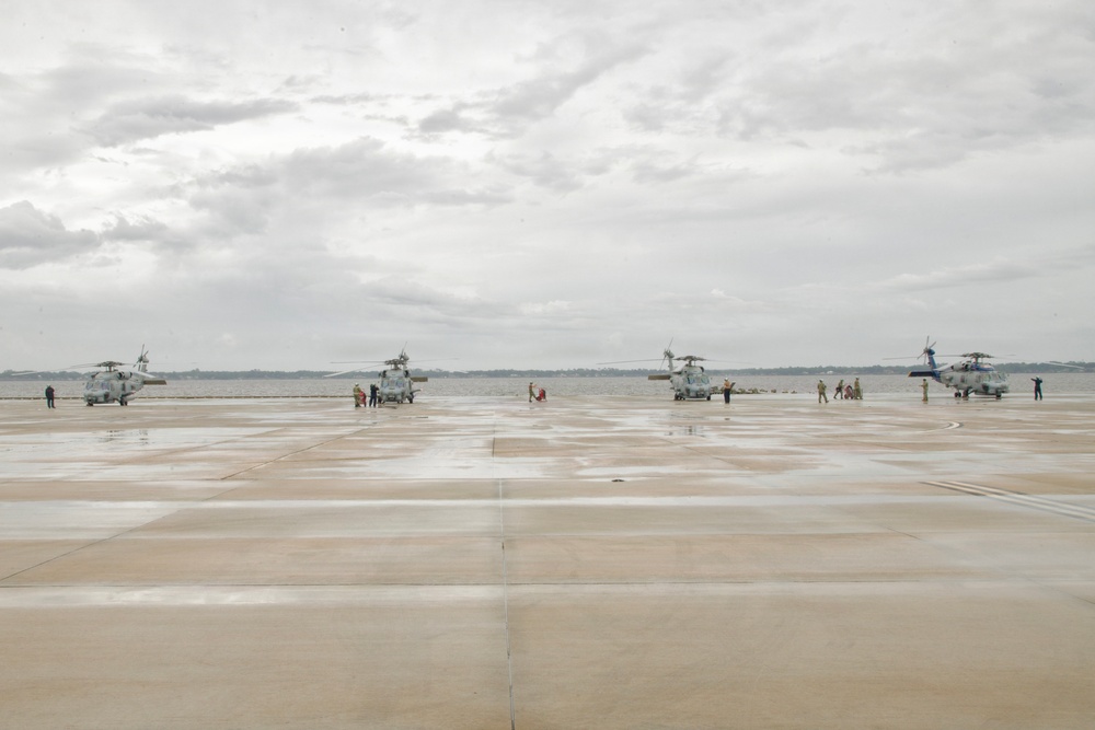 Helicopter Maritime Strike Squadron (HSM) 70 “Spartans" Returns Home to Naval Air Station Jacksonville