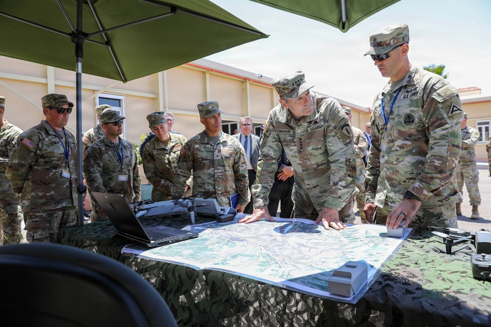 USAREUR-AF commanding general arrives to African Lion 26