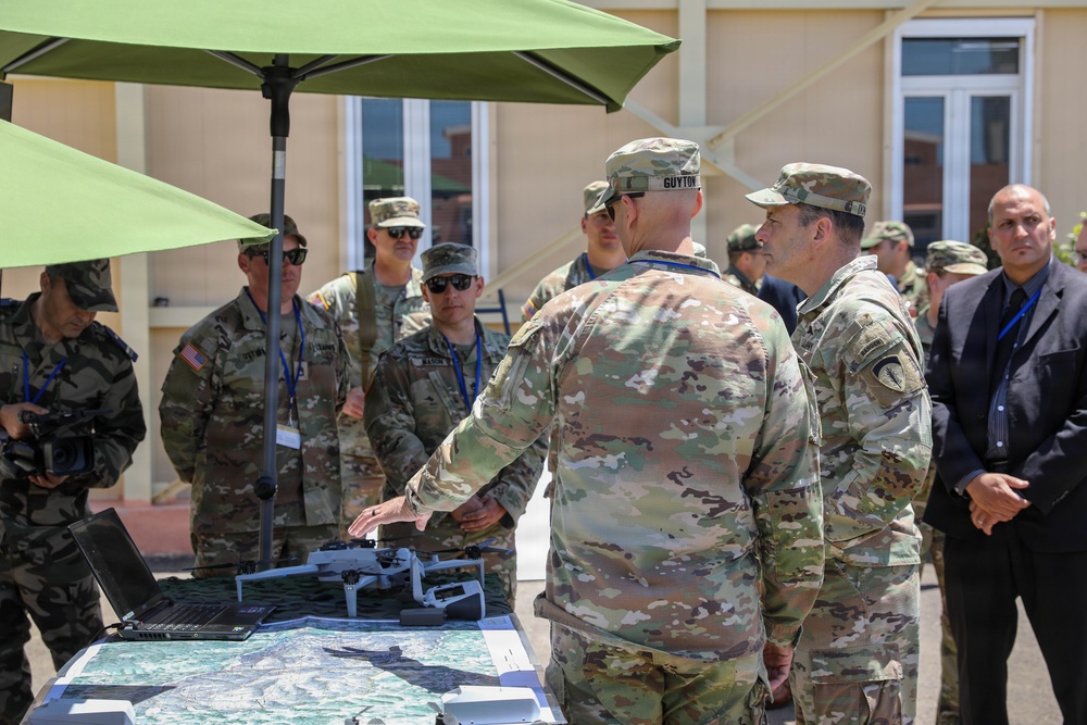 USAREUR-AF commanding general arrives to African Lion 26