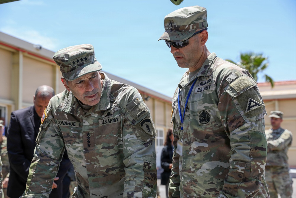 USAREUR-AF commanding general arrives to African Lion 26