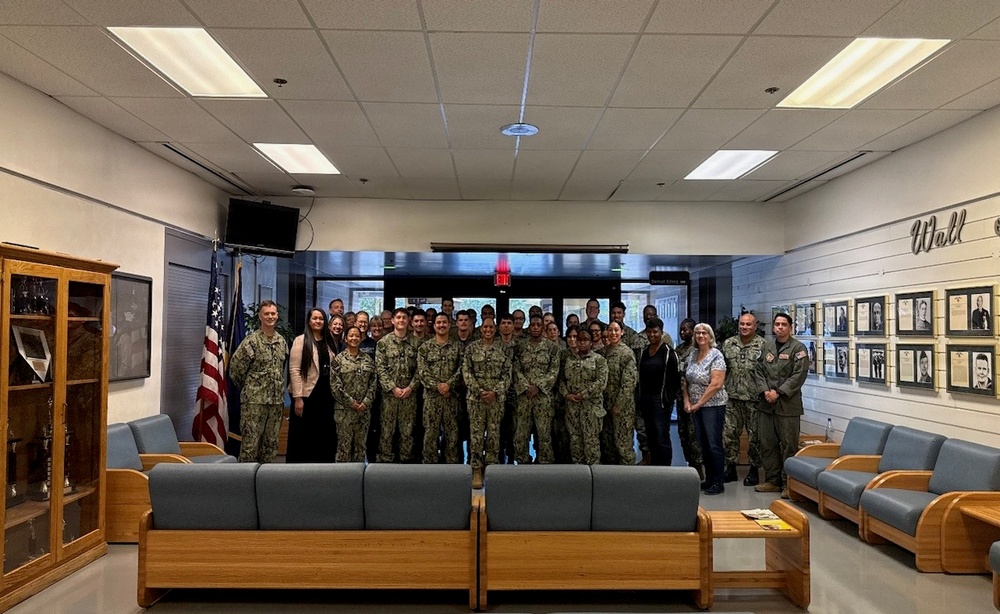 NMRTC Twentynine Palms commanding officer visits China Lake, highlights readiness and culture of excellence